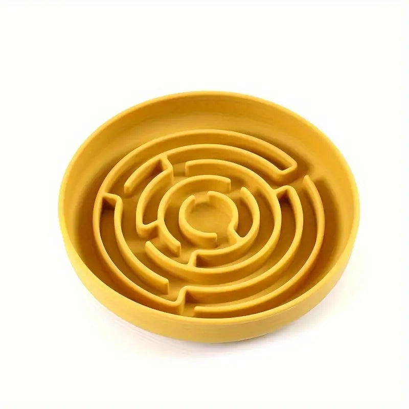 Silicone Dog Bowl Slow Feeder with Suction
